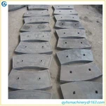 Vakamanikidzwa yakakwira chromium alloy vanopfeka zvinopesana nekupfeka ndiro